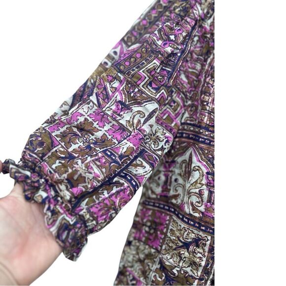 Marie Oliver Kaleidoscope Jennifer Blouse‎ size medium wearable contemporary - Picture 3 of 4